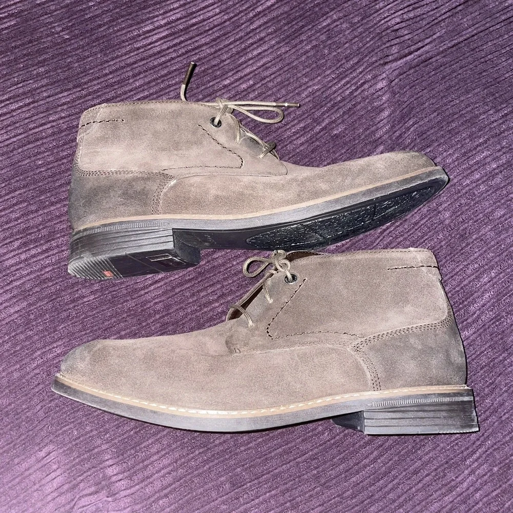 Rockport Mens V81655 Essential Details II Brown Suede Chukka Boots Size 8.5 W